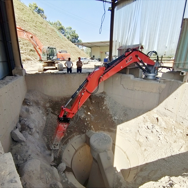 YZH Fixed Rockbreakers with Powerful Hydraulic System