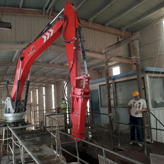 YZH High-Stable Fixed Rockbreaker System at Crusher Cavity