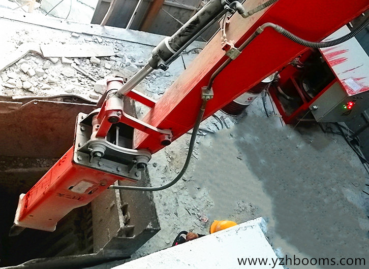 YZH Rockbreaker System Was Successfully Put Into Use In Hubei Province Coal Mining Bureau