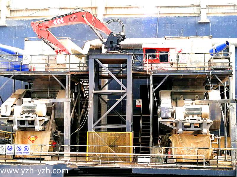YZH Pedestal Breakers Boom System Improved The Production Efficiency For Aggregate Factory.