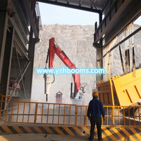 YZH WHA610 Electric Pedestal Boom Rockbreaker for Gyratory Crushers