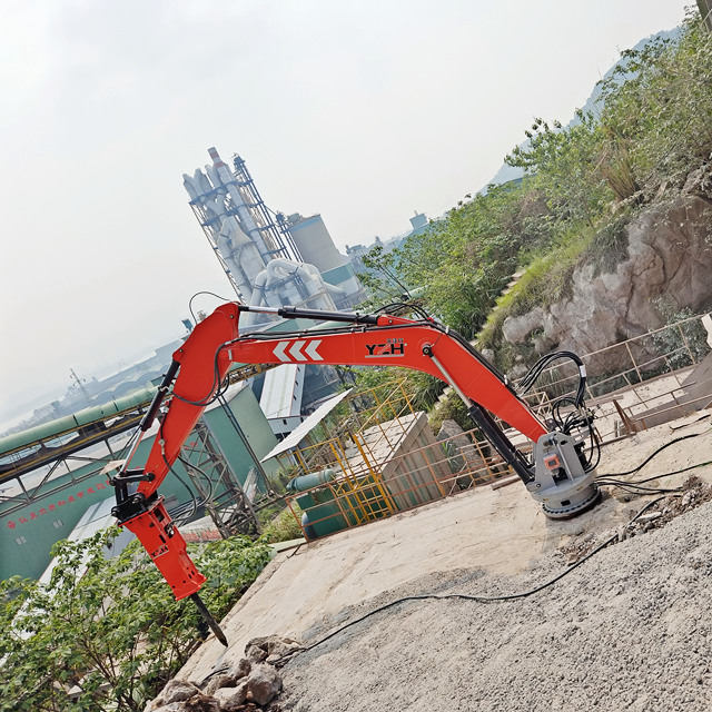 YZH Advanced Stationary Rockbreakers with Powerful Hydraulic Hammer