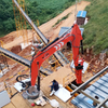 China YZH Stationary Rockbreaker Boom System Mounted at Jaw Crusher Cavity