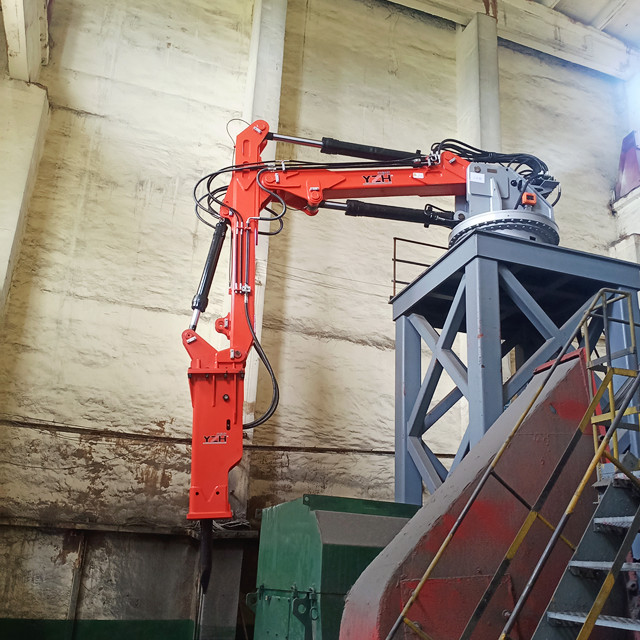 Pedestal Boom Rockbreaker System – Engineered for Precision, Power, and Productivity