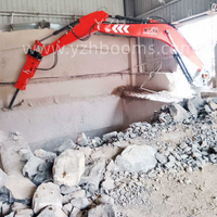 YZH Cement Applied Rock Breaker Boom System