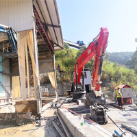 Pedestal Rock Breaker Boom System C350