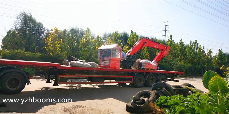 Fixed Type Pedestal Rockbreakers Booms System Was Loaded And Sent To Zhejiang Province-3