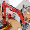 China YZH Stationary Rockbreaker Boom System Mounted at Jaw Crusher Cavity