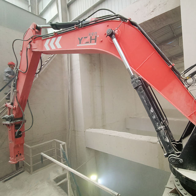 YZH Maintenance-Friendly Static Rock Breaker System in Mining Industry