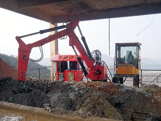 pedestal boom system