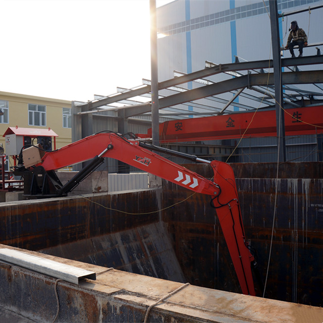 YZH Remote-Operated Stationary Rock Breaker Boom System with Extended Reach
