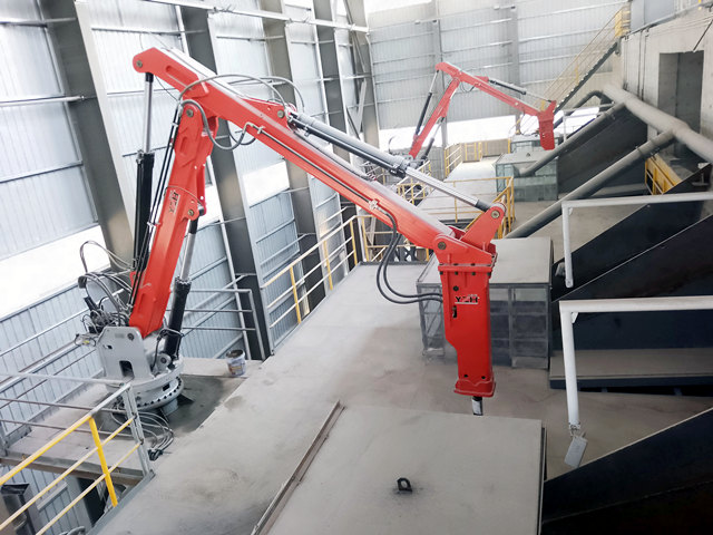 pedestal boom system