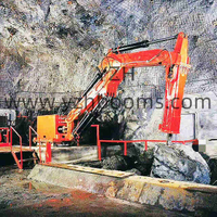 YZH Rock Breaker Boom System Applied for Mining