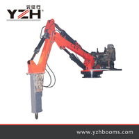 Portable Rock Breaker Boom System G330