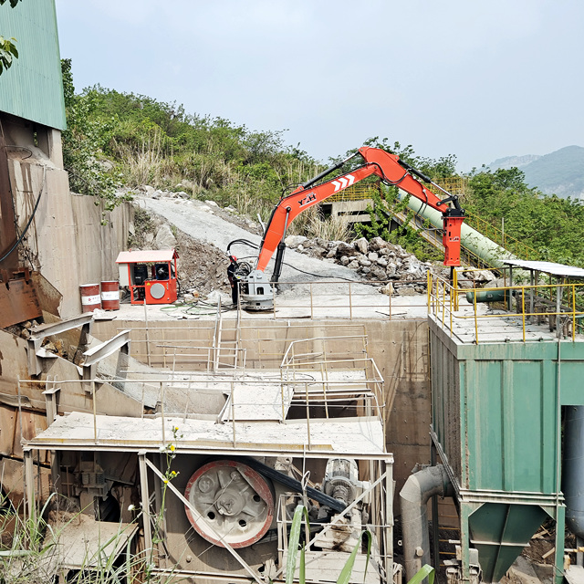 YZH Advanced Stationary Rockbreakers with Powerful Hydraulic Hammer