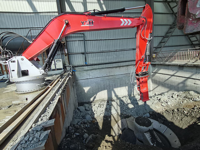 pedestal boom system