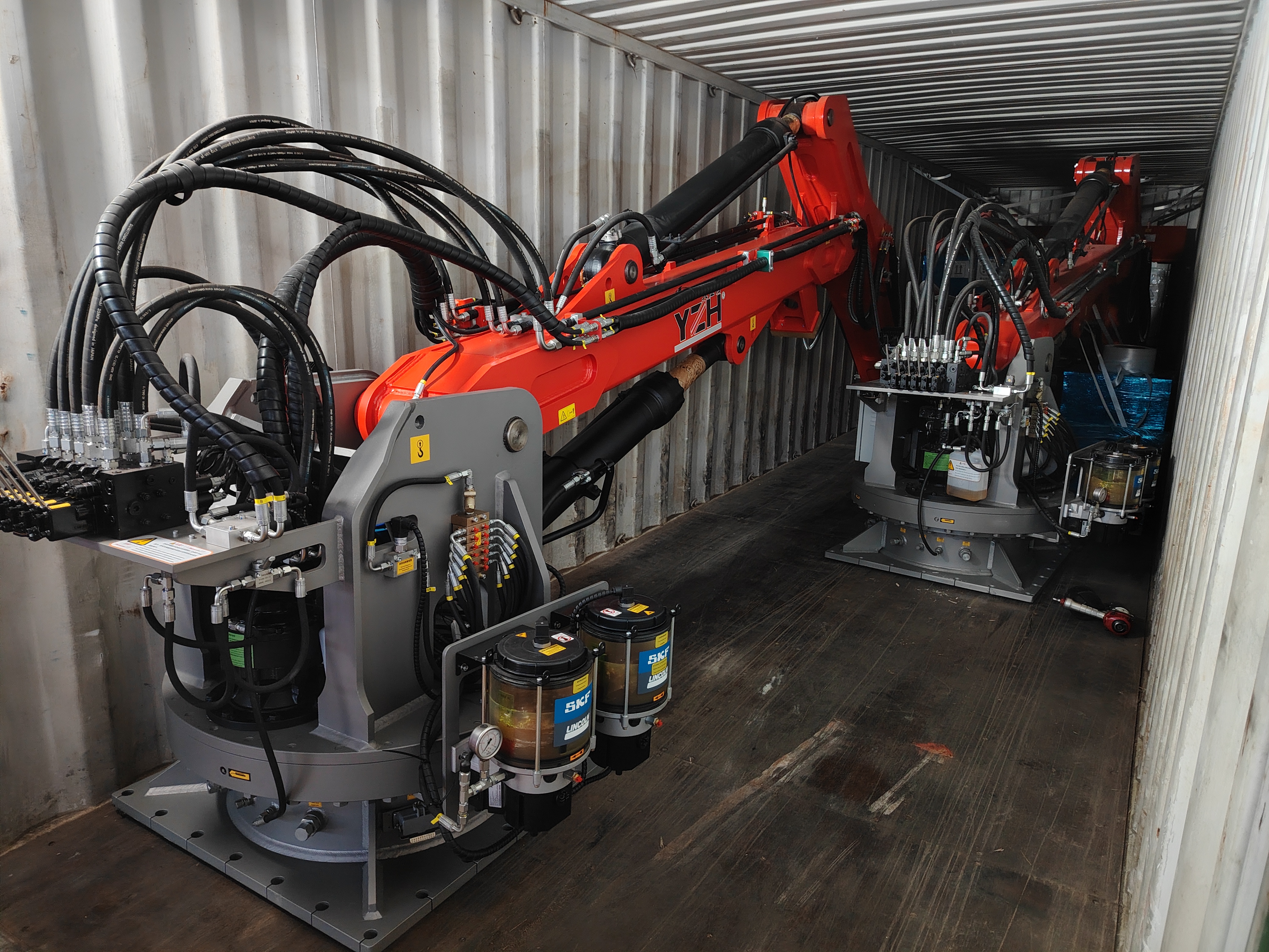 BHB600 Rockbreaker Boom for an Iron Ore Project in Australia