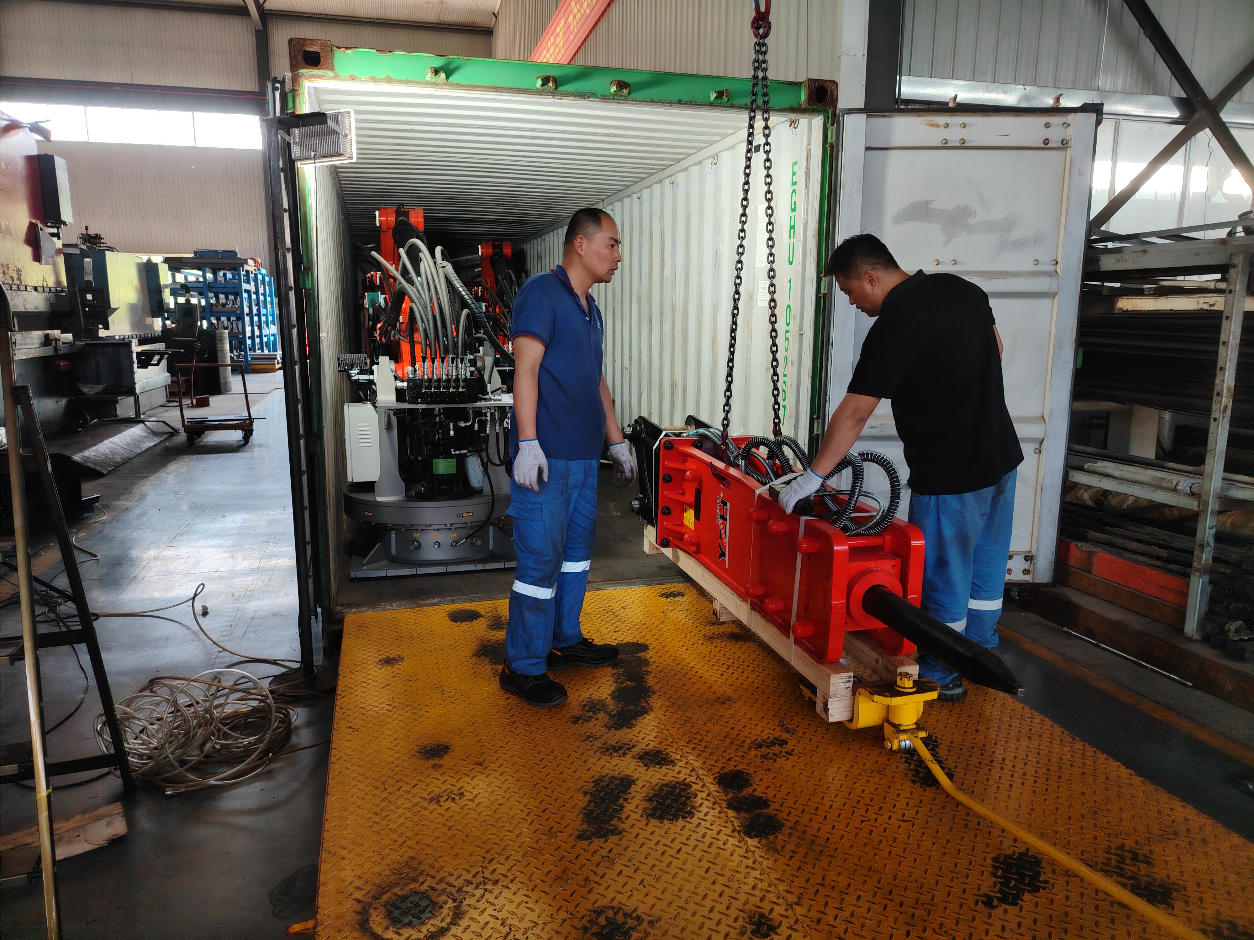 BHB600 Rockbreaker Boom for an Iron Ore Project in Australia