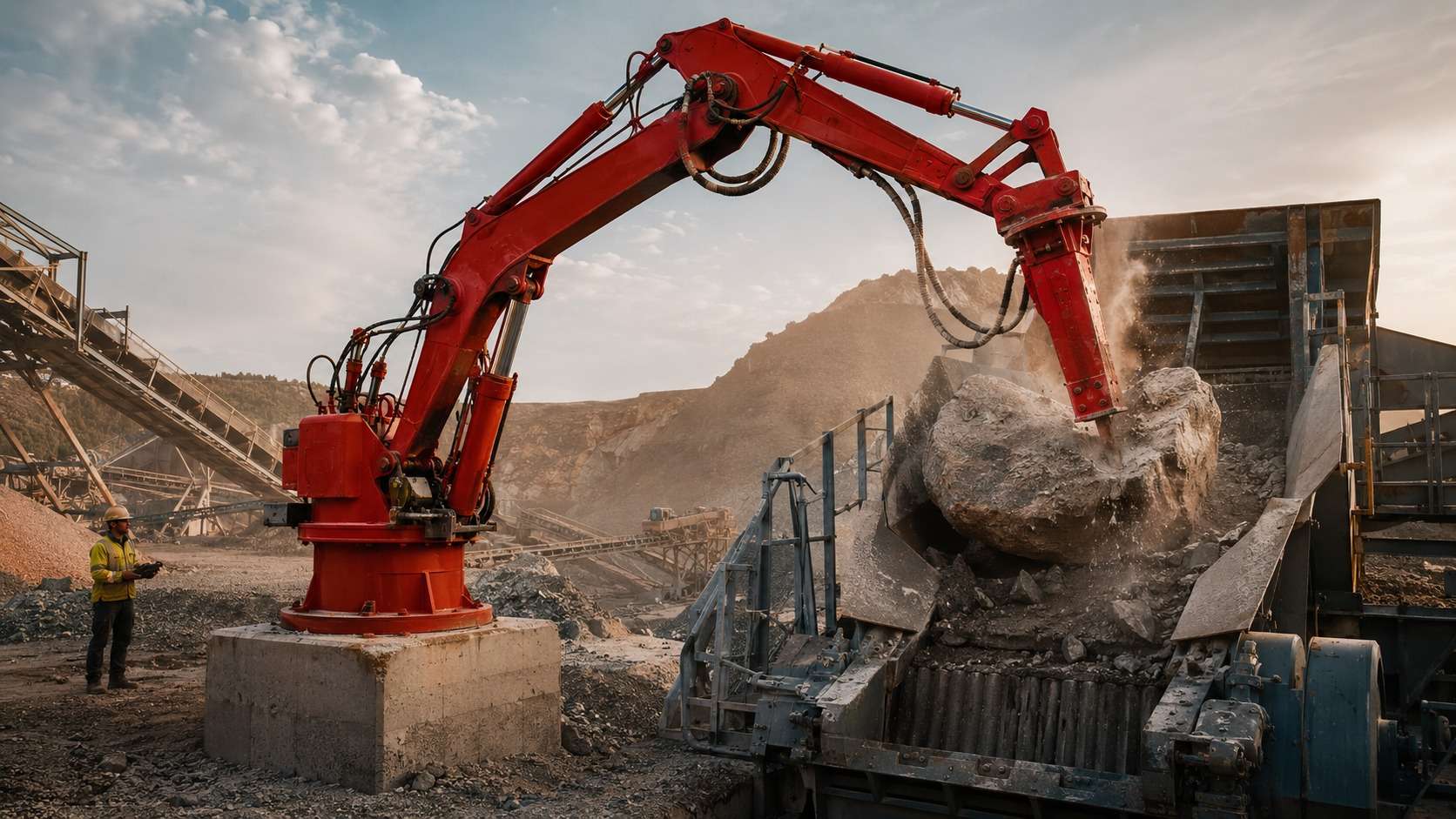 How to Choose a Reliable Rock Breaker Boom Manufacturer in China