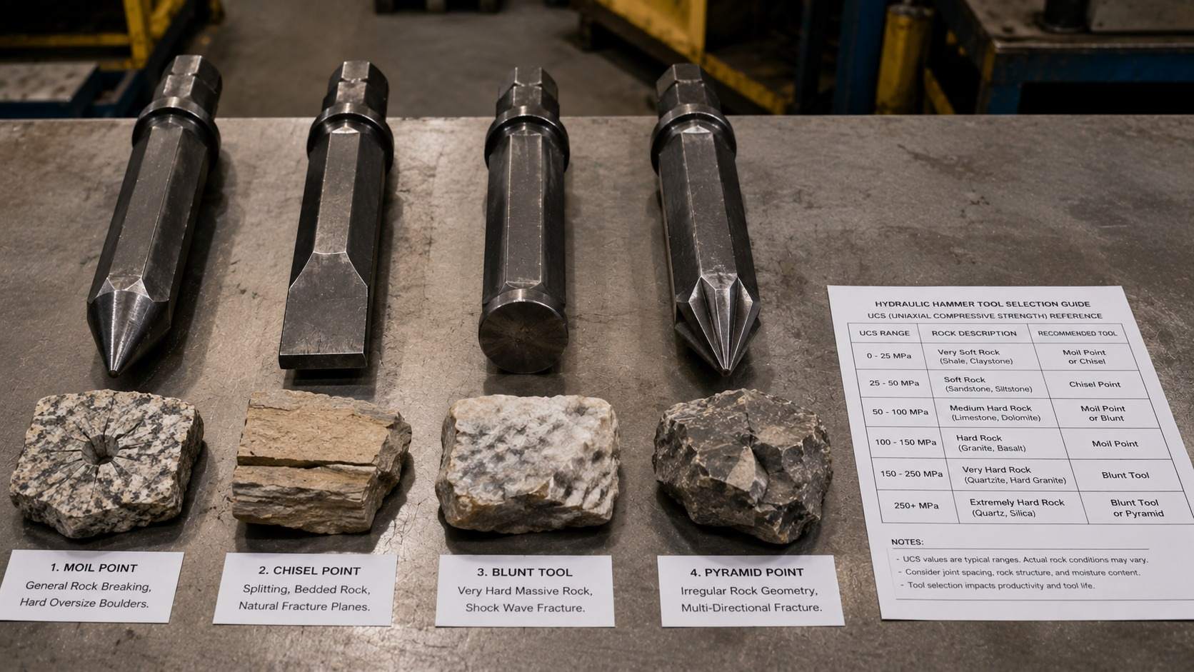 How to Choose the Right Hydraulic Hammer for Your Breaker Boom System